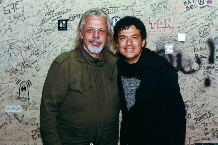 Marcelão Panisset e Jorge Vercillo na noite do Cultural 
