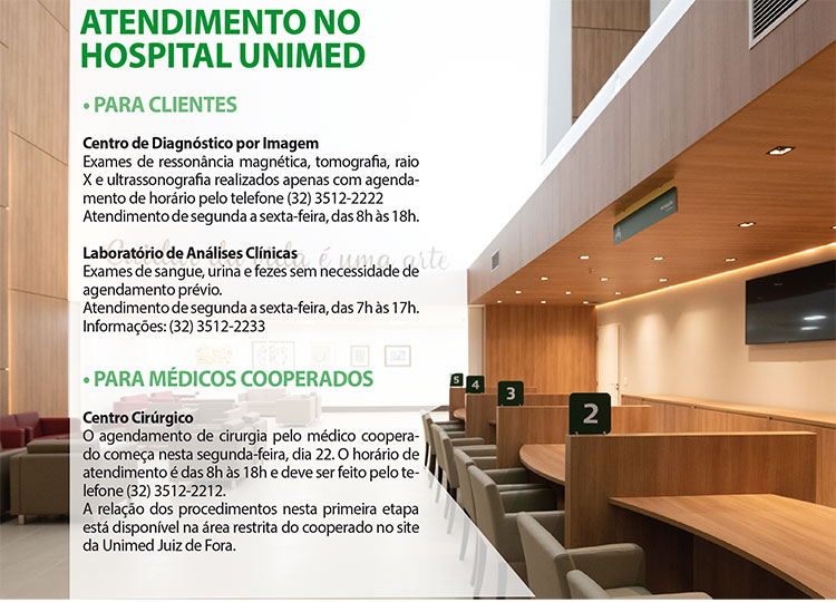 Hospital Unimed inicia atividade com centro cirúrgico, exames e diagnóstico por imagem 4 arte unimed
