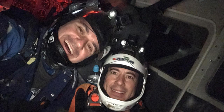 Juiz-foranos quebram recordes sul-americanos de saltos noturnos e em 24 horas 1 esp paraquedismo arquivo pessoal destacada