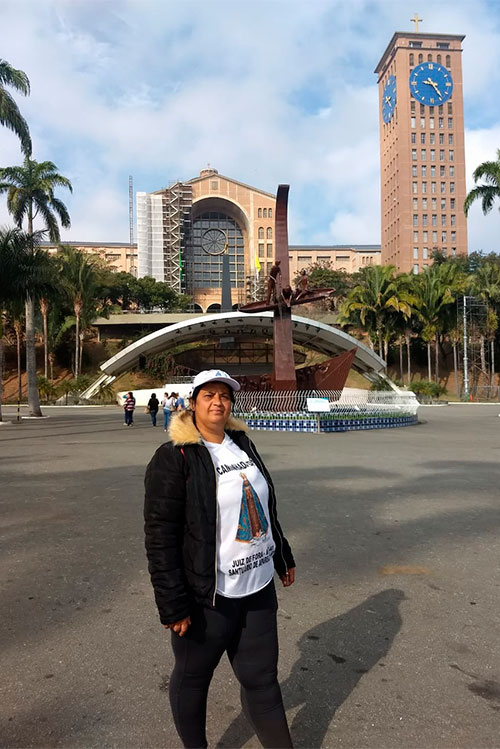 Com fé se faz um bom caminho - Juiz de Fora a Aparecida 29 0000neide