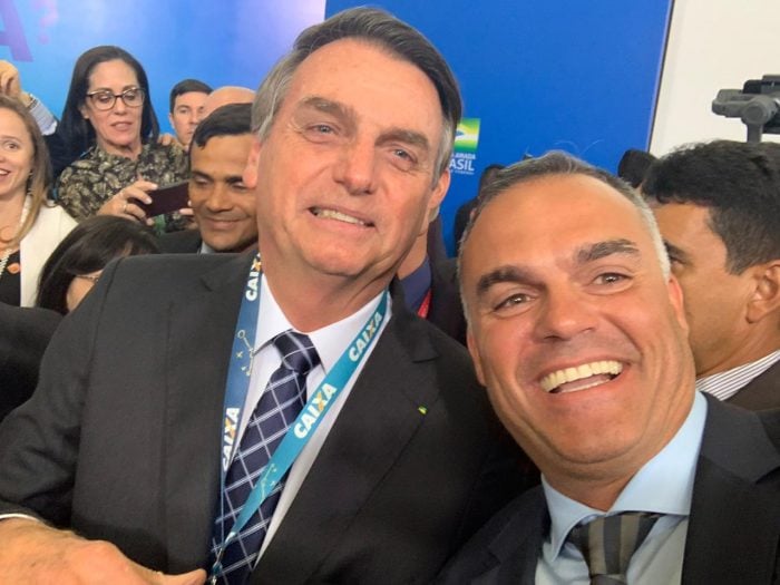 Presidente Bolsonaro e Neylson Almeida