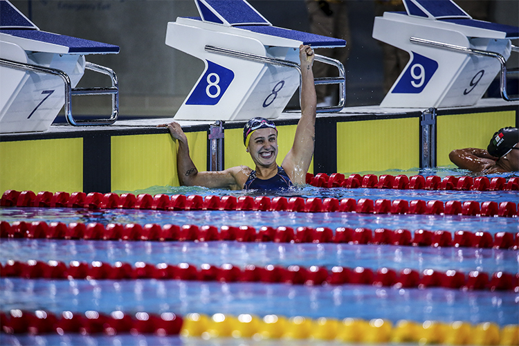 Larissa Oliveira encerra o Pan de Lima com sete medalhas 1 esp Larissa Oliveira foto Pedro Ramos rededoesporte.gov .br