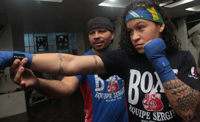 Pai e treinador de Bia Ferreira, ouro no Pan, Sergipe conta trajetória da família no boxe 1 esp Sergipe foto Fernando Priamo3