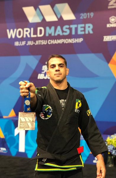 Juiz-forano é vice-campeão mundial master de jiu-jítsu em Las Vegas 2 esp gabriel jiu jitsu arquivo pessoal interna