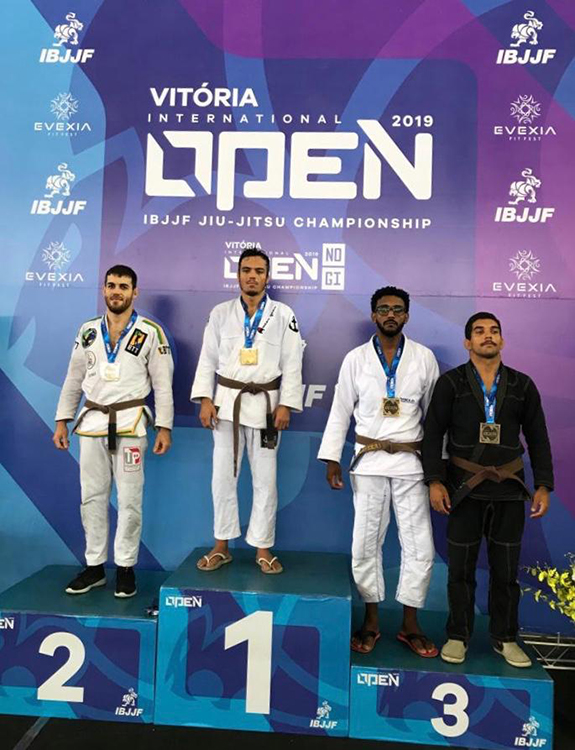 Dupla da BTT conquista quatro medalhas no Open de Jiu-Jítsu no Espírito Santo 2 esp jiu jitsu ricardo soranço