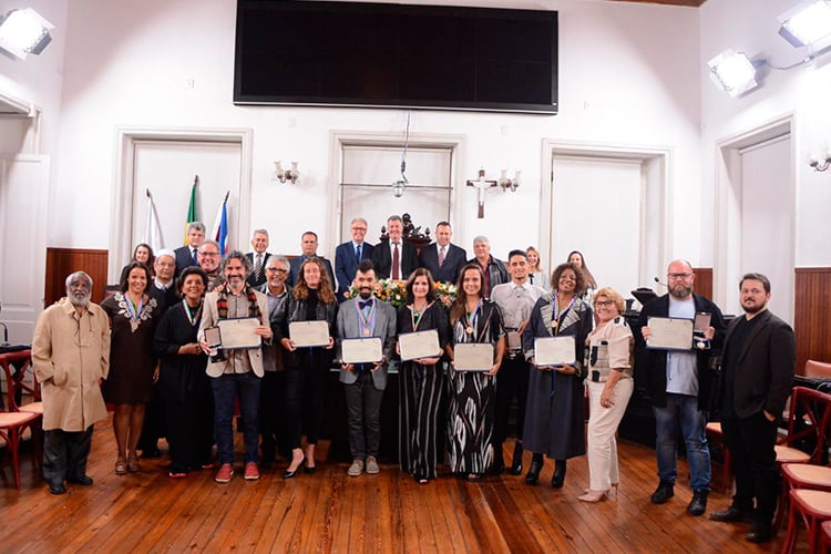 Destaques da cultura são homenageados na Câmara Municipal 1 homenagem camara by Assessoria de comunicação CMJF