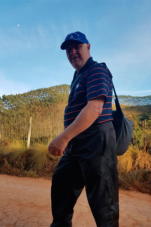 Com fé se faz um bom caminho - Juiz de Fora a Aparecida 25 osmar
