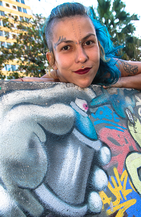 O som e a fúria da performer Raíssa Vitral, do Coletivo Coiote 2 raissa02