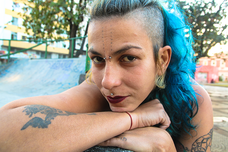 O som e a fúria da performer Raíssa Vitral, do Coletivo Coiote 5 raissa05
