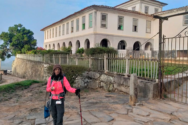 Com fé se faz um bom caminho - Juiz de Fora a Aparecida 23 zilda