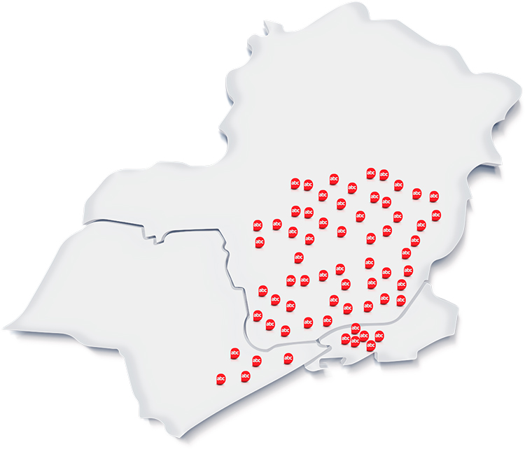 ABC da Construção mapa