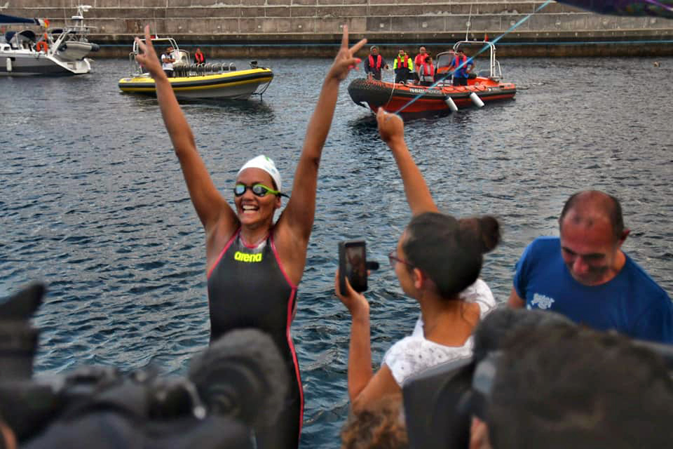 Juiz-forana é a primeira mulher a concluir travessia de 42km na Ilha da Madeira 2 esp travessia Mayra Santos foto Clube Naval do Funchal