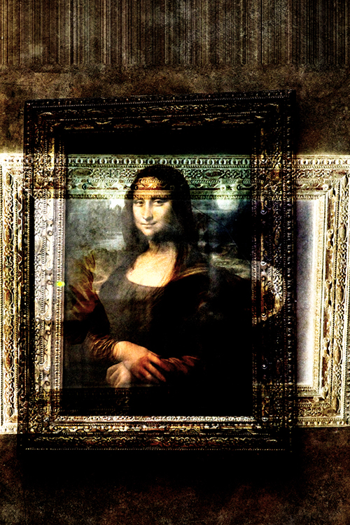 urban art mona lisa