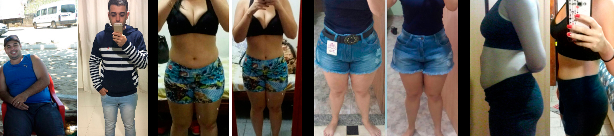 antes e depois
