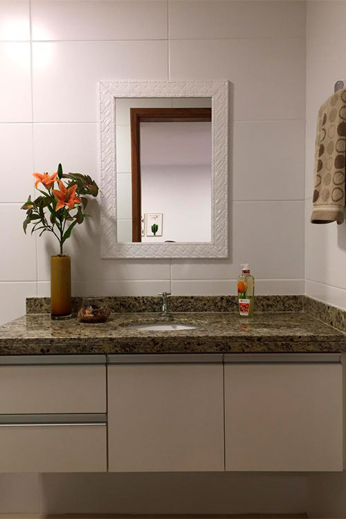 Praticidade e sofisticação no Wembley Flats 6 banheiro