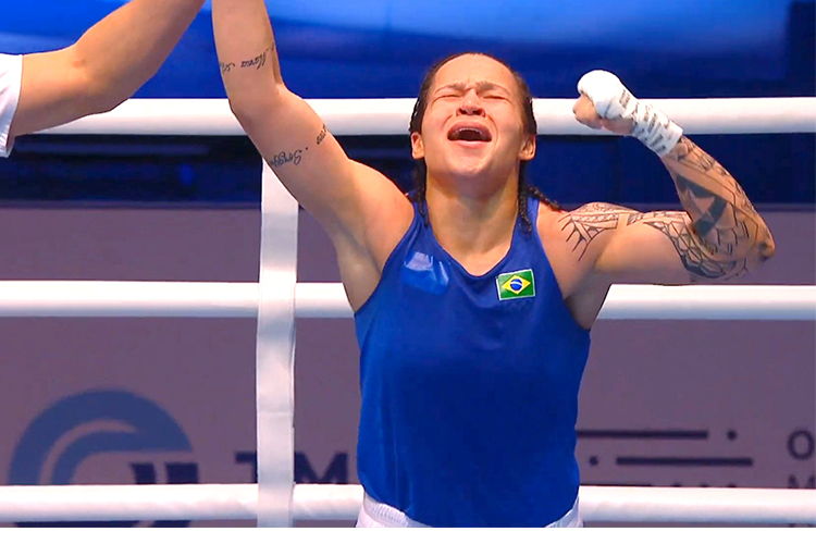 Bia Ferreira vence anfitriã e garante medalha no Mundial de Boxe na Rússia 1 esp boxe bia foto reprodução1