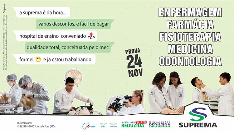 Suprema Juiz de Fora recebe inscrições para cinco cursos da saúde 11 post 2