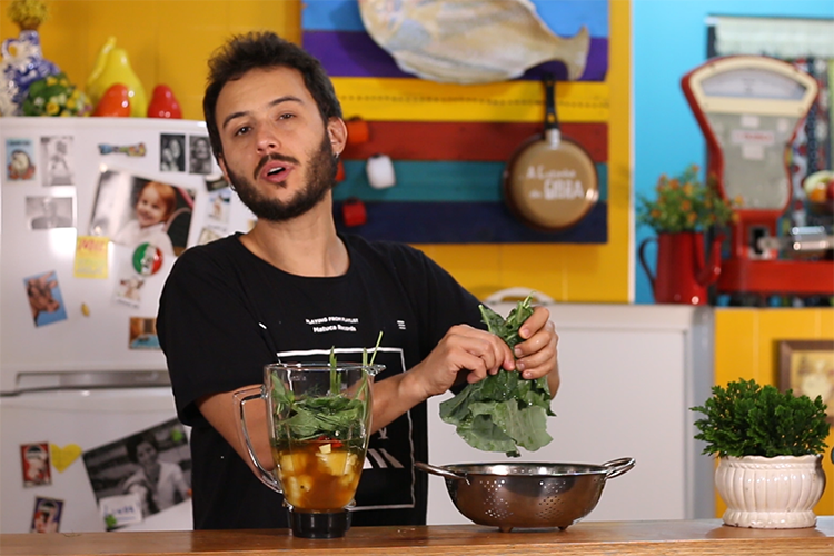 Imagem: [estreia] A cozinha do Gibra – Suco verde