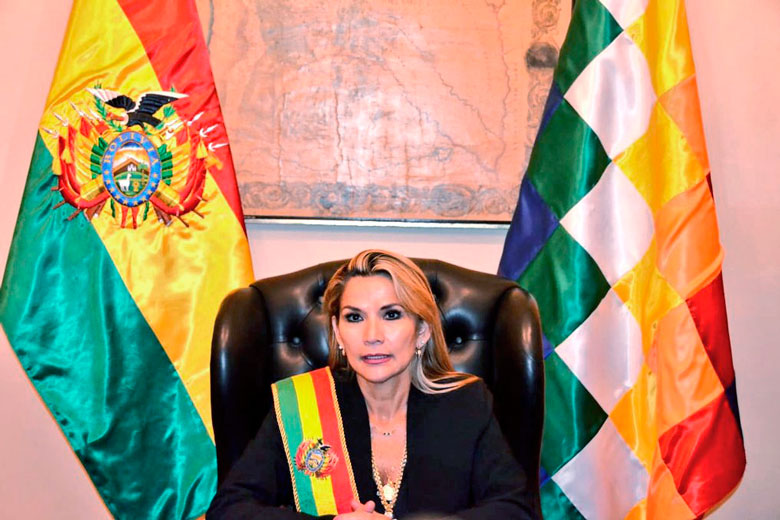 Brasil reconhece nova presidente da Bolívia 1 Presidente da Bolívia by Senado BO
