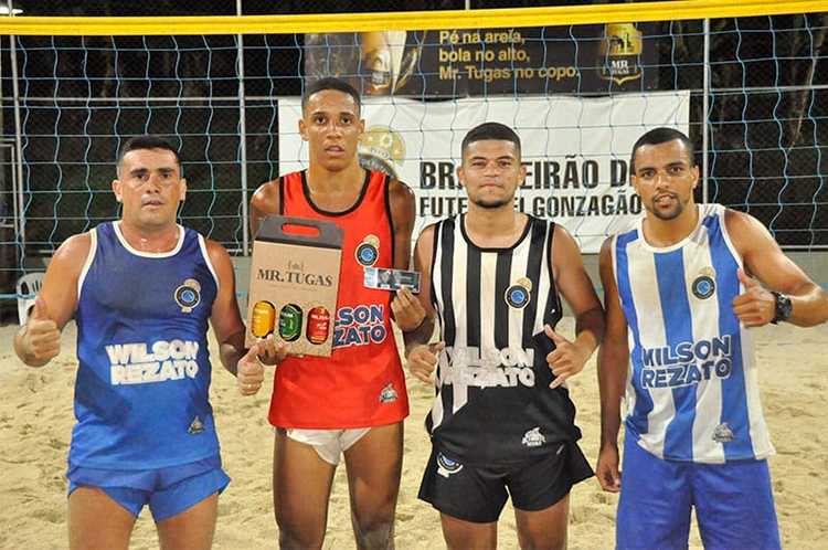 Inácio, do Inter, é o 'rei' do Brasileirão de Futevôlei do Gonzagão 1 esp futevôlei pedras A rei foto Ricardo Dedé Mello