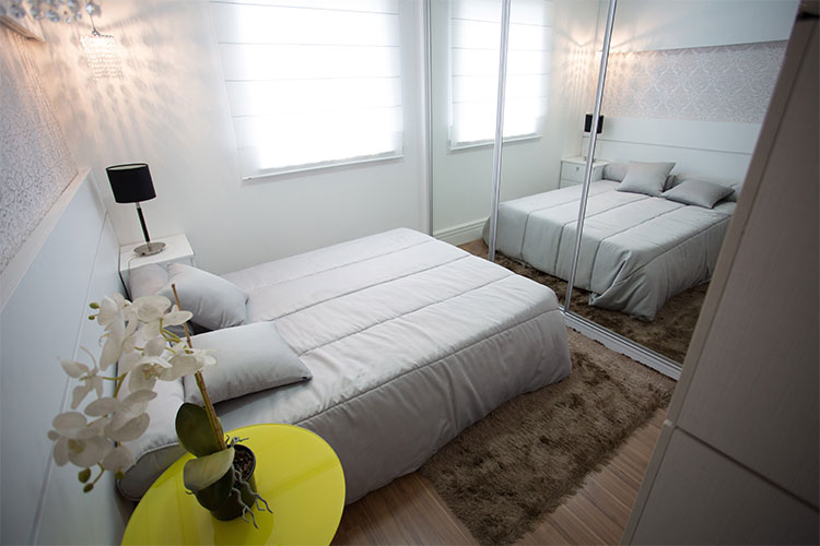 Como tornar apartamentos compactos mais aconchegantes 4 quarto casal