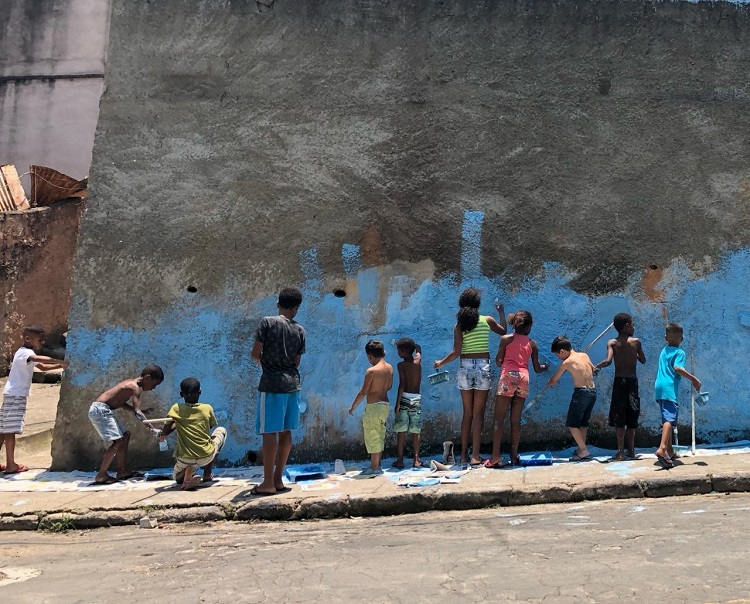 Jovens revitalizam praça de forma lúdica e sustentável 1 revitalizacao praca by marcos araujo