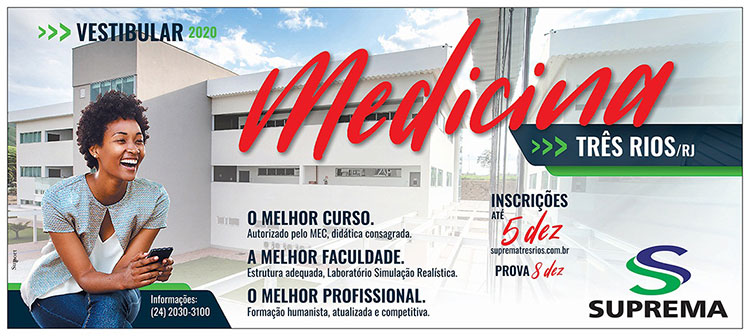 Suprema Três Rios completa um ano com satisfação total de seus futuros médicos 15 última