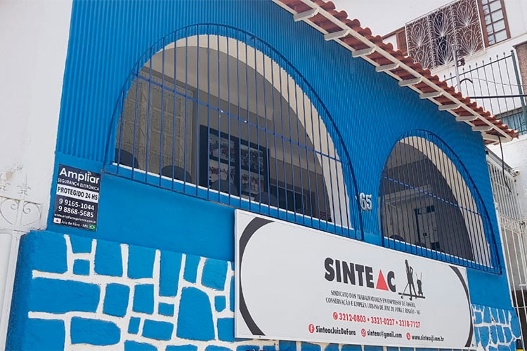 Fachada do SINTEAC