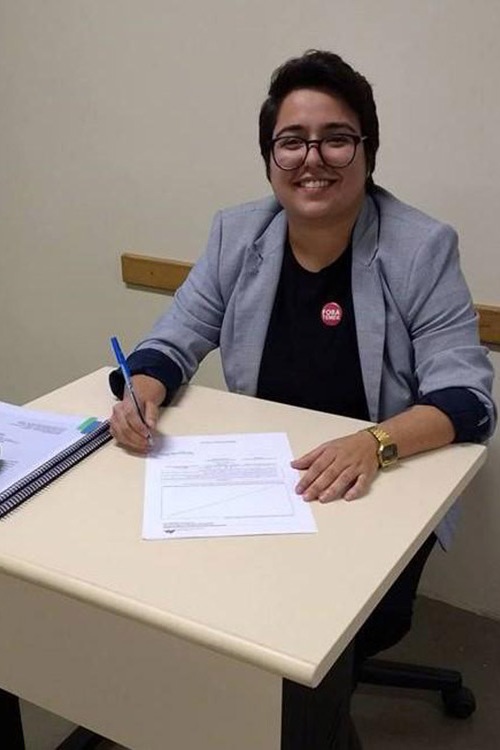 Número de pessoas vivendo com HIV em JF cresce 10% 3 Mariana Galvão enfermeira Arquivo Pessoal