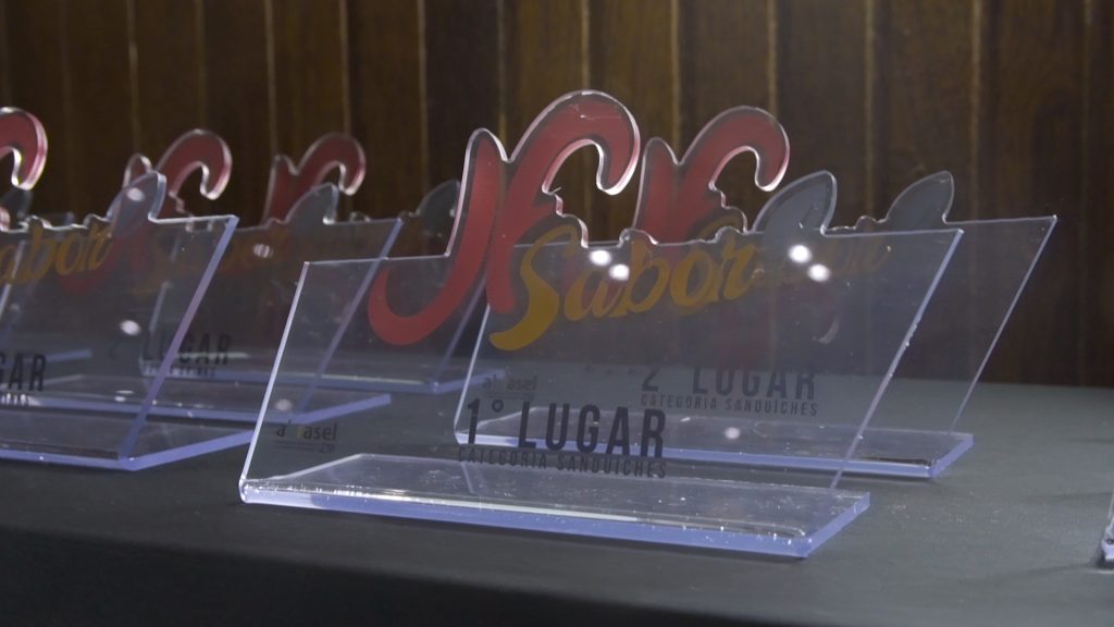 Premiação do JF Sabor 2019 1 TROFEU
