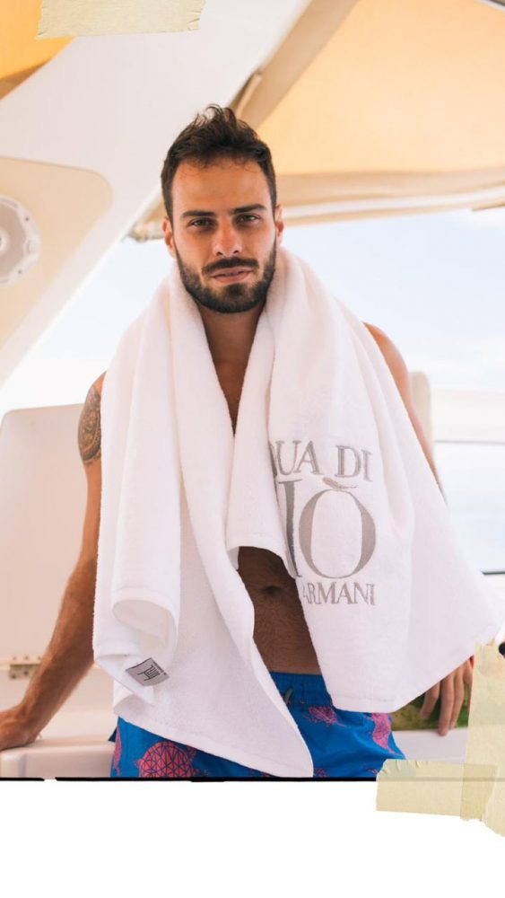 Cotação alta: Ator e modelo, Lucas Malvacini renovou contrato com a 'grife' Giorgio Armani. Há três anos, o juiz-forano é um dos embaixadores do perfume "AcquadiGio".