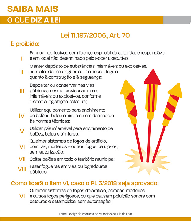 Votação na Câmara Municipal sobre fogos de artifício com barulho fica para 2020 1 o que diz a lei