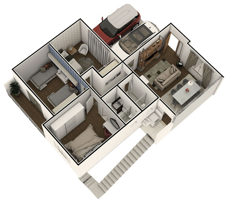 planta casa interna