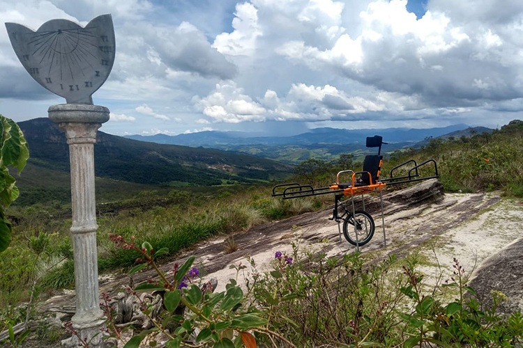 Parque Estadual do Ibitipoca terá cadeiras de rodas adaptadas 1 Cadeira Ibitipoca Divulgação1