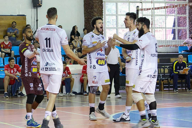 O resiliente JF Vôlei 1 esp JF Vôlei Trade foto Vinicius Serra JF Vôlei