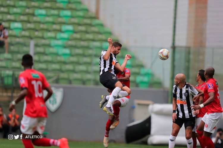 Atlético faz cinco e goleia o Baeta em Belo Horizonte 1 esp atletico x baeta foto reprodução twitter atletico