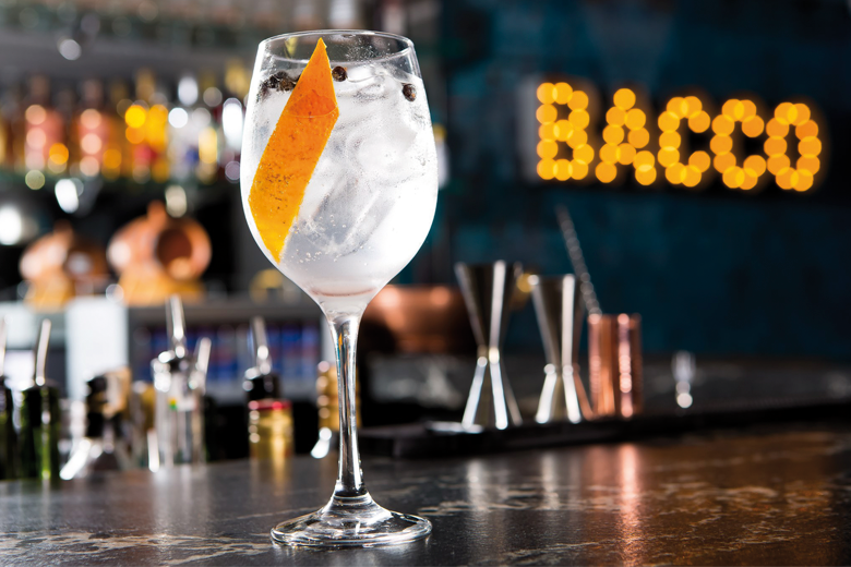 gin tonica bacco