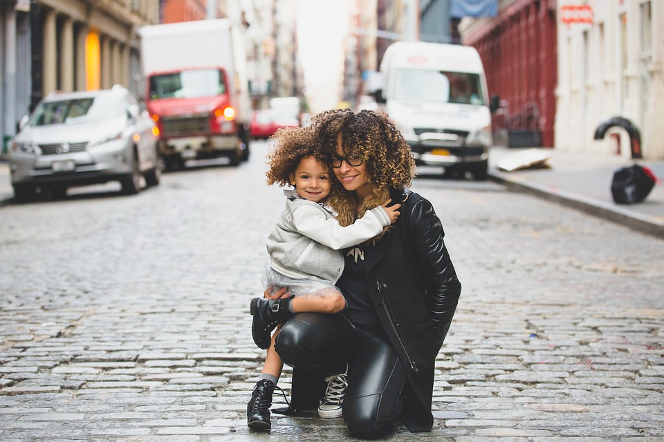 O afeto resiste nas ruas 1 Mãe e filha