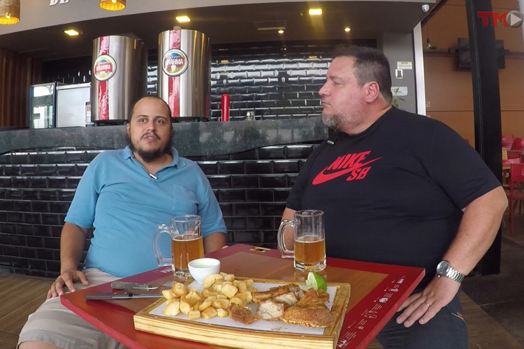 Imagem: Airton Soares recebe Alexandre Vaz, o Moita, do São Bartolomeu