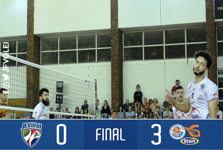 JF Vôlei perde a terceira na Superliga B e cai para a vice-lanterna 1 esp jf volei uberlandia foto reprodução jf volei
