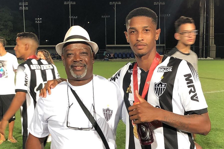 esp wesley e pai atletico foto arquivo pessoal