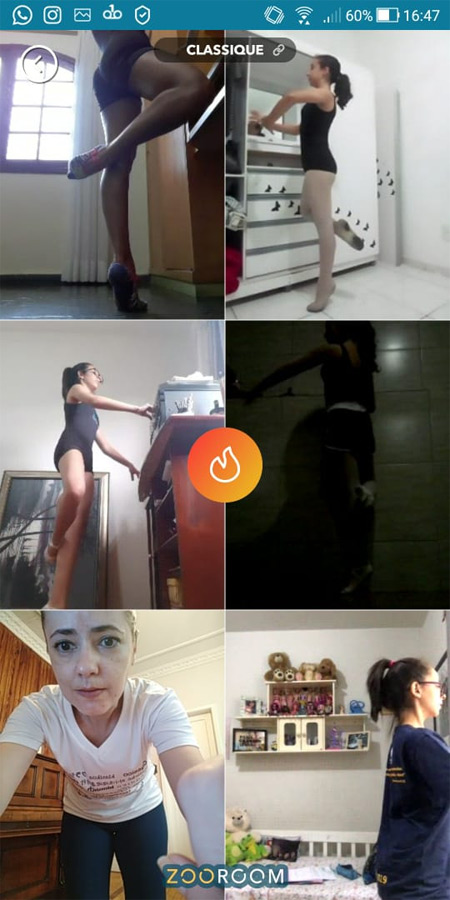 Aulas on-line transformam realidade de alunos e professores na quarentena 2 Aula de ballet online 1