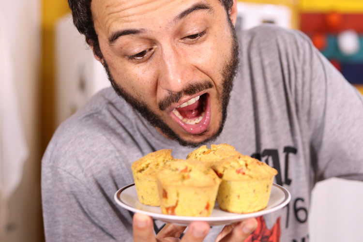 Imagem: Bolinho salgado | A Cozinha do Gibra