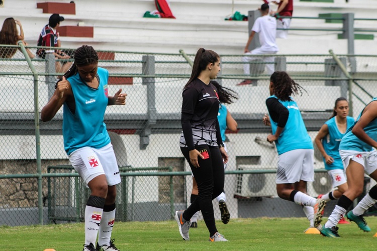 Juiz-forana se destaca como preparadora física no futebol feminino do Vasco 2 jaqueane vasco by arquivo pessoal 1