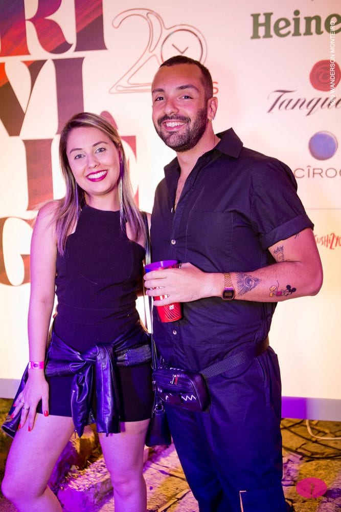 Roberta Grillo e Vinícius Gonçalves Foto: Wanderson Monteiro