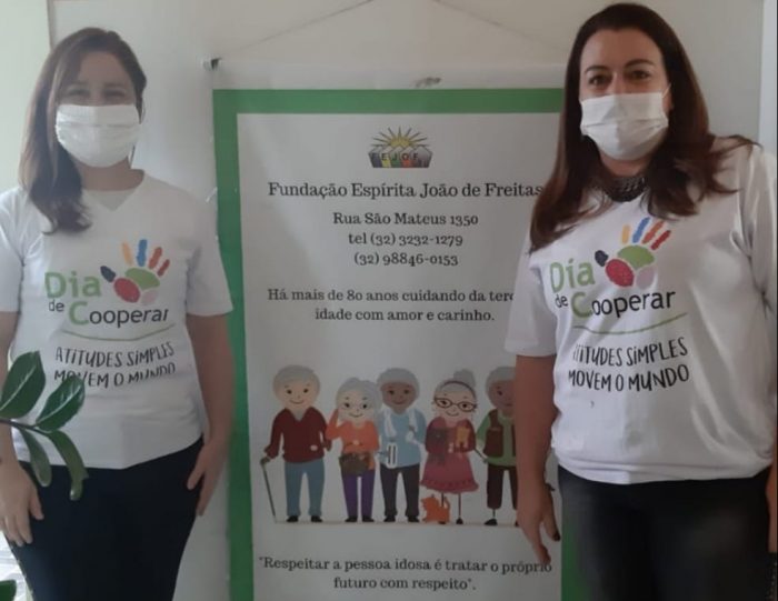 A Cooperativa de Crédito Bancário (Cocban), em parceria com a Ocemg, aderiu às ações de solidariedade nesta pandemia com a doação de suprimentos para Fundação Espírita João de Freitas. A ação social teve a participação das diretoras Patrícia Lazzarini e Graziela Polato