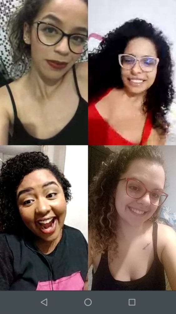 Encontros virtuais para se divertir e matar a saudade 1 Thainá video com amigas