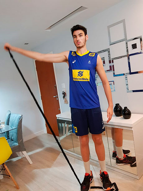 De olho no vôlei profissional, atleta de base segue treinando em isolamento 2 gabriel spinelli by arquivo pessoal 4