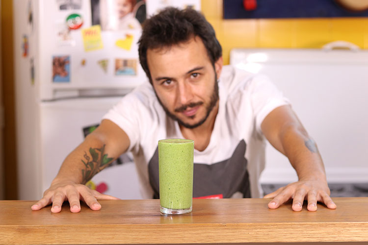 Imagem: Banana e couve | A Cozinha do Gibra