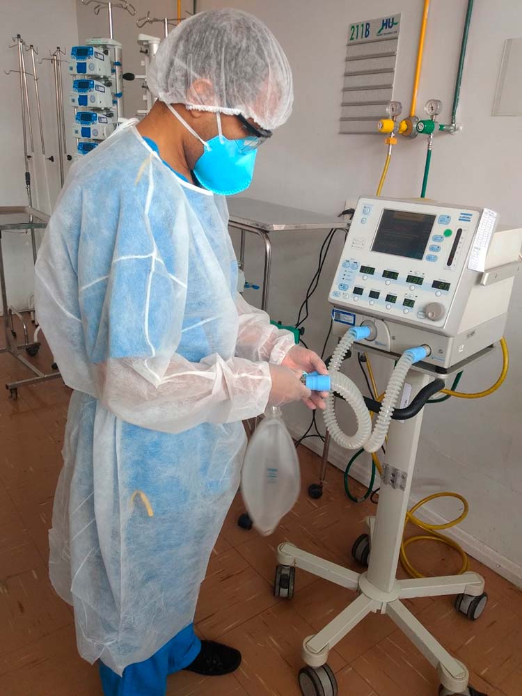 HU cria área exclusiva para tratar pacientes com Covid-19 1 área exclusiva para covid 2 divulgação hu